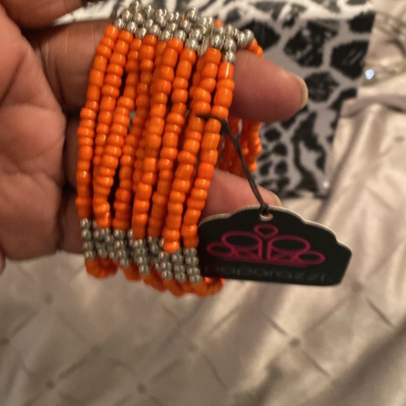 Set of six bracelets four stretch - Picture 3 of 7